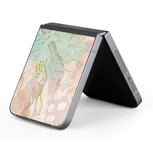 Floral Shadows Galaxy Z Flip6 Skin