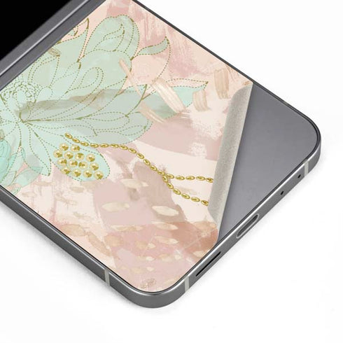 Floral Shadows Galaxy Z Flip6 Skin