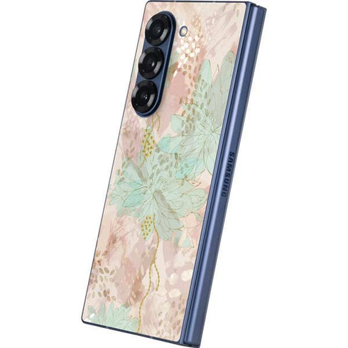 Floral Shadows Galaxy Z Fold6 Skin