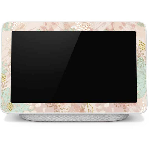 Floral Shadows Google Home Hub Skin