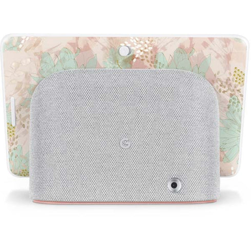 Floral Shadows Google Home Hub Skin