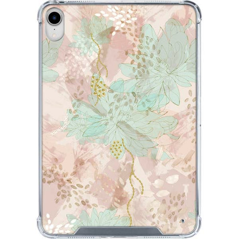Floral Shadows iPad 11th Gen (2025) Clear Case