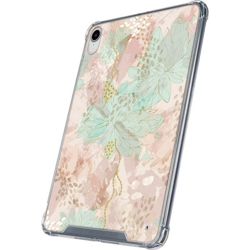 Floral Shadows iPad 11th Gen (2025) Clear Case