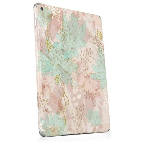 Floral Shadows Apple iPad Skin