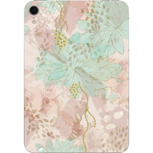 Floral Shadows Apple iPad Mini Skin