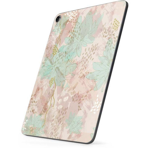 Floral Shadows Apple iPad Pro Skin