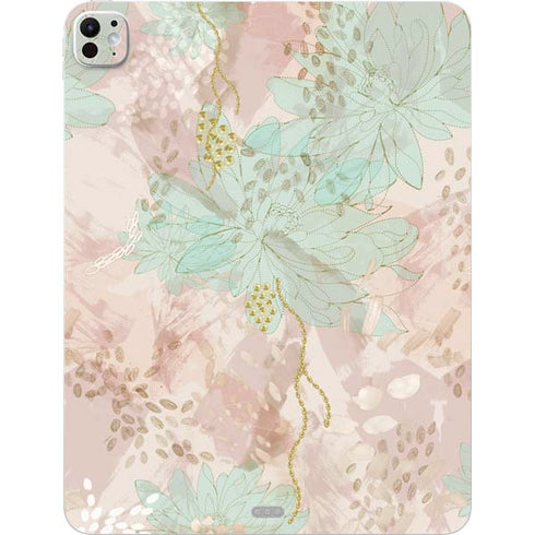 Floral Shadows iPad Pro 13in M4 (2024) Skin