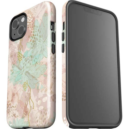 Floral Shadows iPhone 15 Impact Case