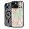 Floral Shadows iPhone 15 Plus Kickstand Case