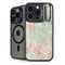 Floral Shadows iPhone 15 Pro Kickstand Case