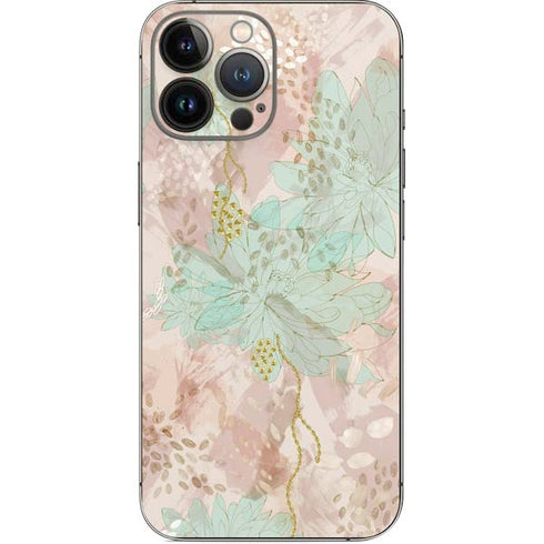 Floral Shadows iPhone 15 Pro Max Skin