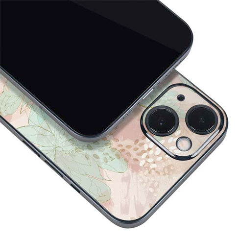 Floral Shadows iPhone 15 Skin