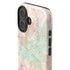 Floral Shadows iPhone 16 Plus Impact Case