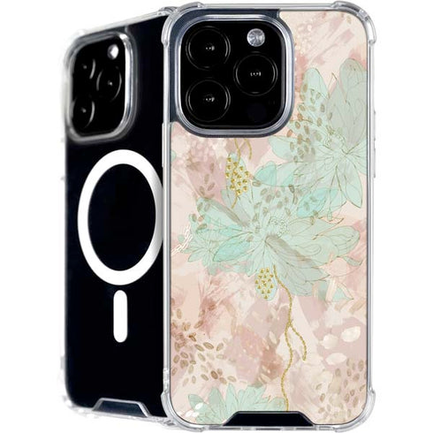 Floral Shadows iPhone 16 Pro Max MagSafe Case