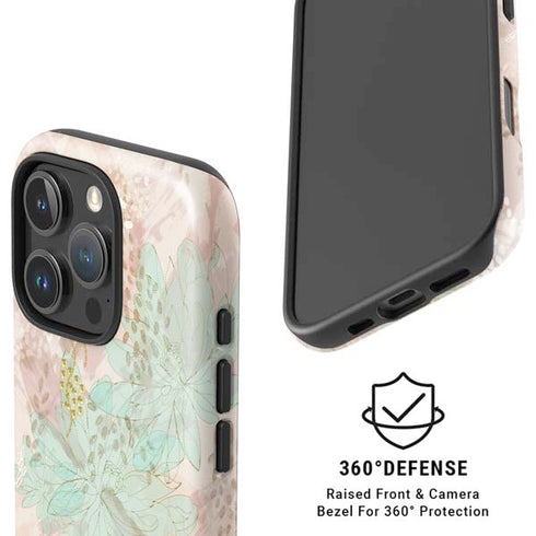 Floral Shadows iPhone 16 Pro Max Magsafe Impact Case