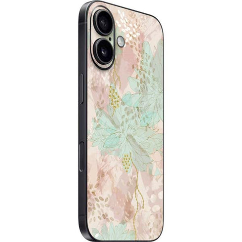 Floral Shadows iPhone 16 Skin