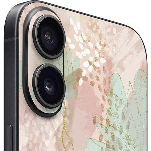 Floral Shadows iPhone 16 Skin