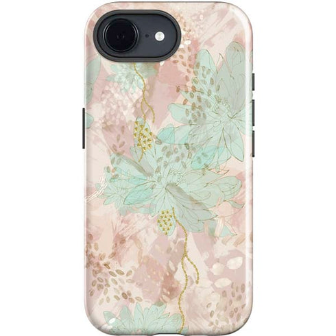 Floral Shadows iPhone 16e Impact Case