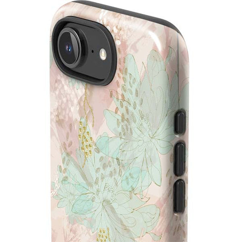 Floral Shadows iPhone 16e Impact Case