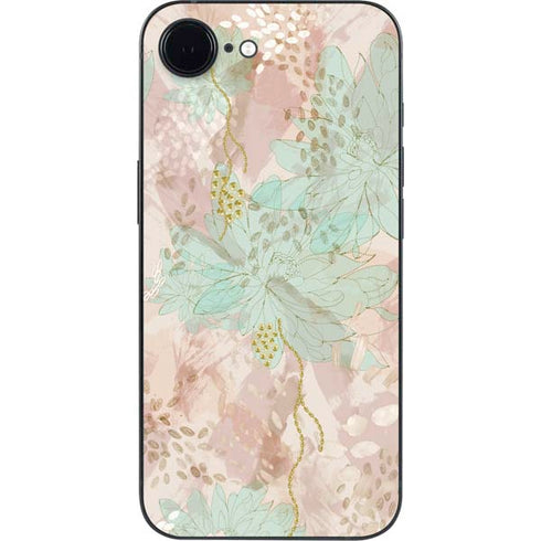 Floral Shadows iPhone 16e Skin