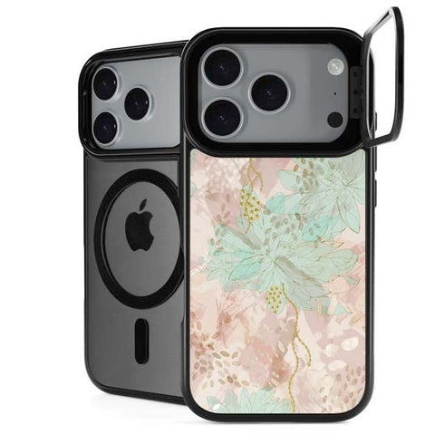 Floral Shadows iPhone 18 Pro Kickstand Case