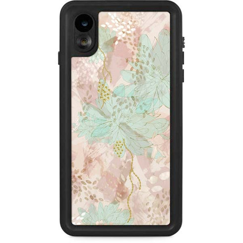 Floral Shadows iPhone Cases