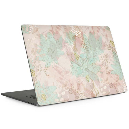Floral Shadows MacBook Skins