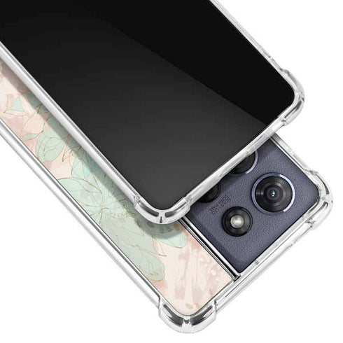 Floral Shadows Moto G 5G (2025) Clear Case