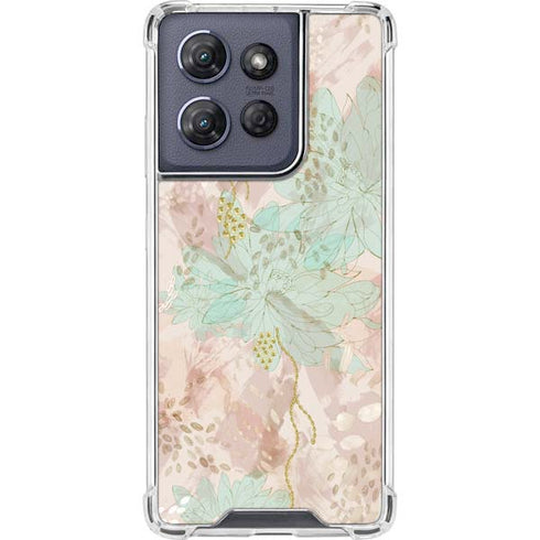 Floral Shadows Moto G Play 5G (2025) Clear Case