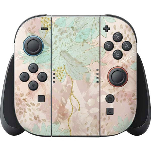 Floral Shadows Nintendo Skins