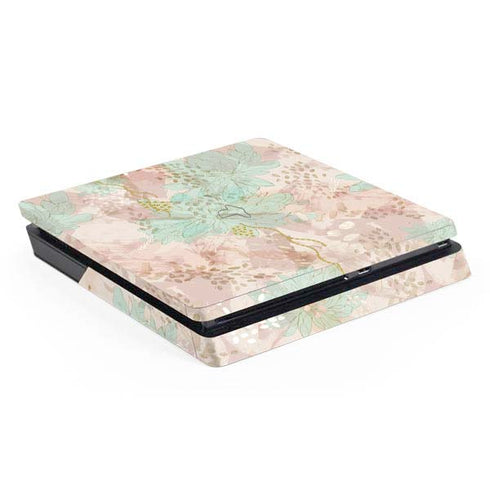 Floral Shadows PS4 Slim Skin