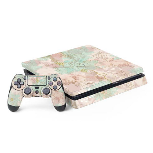 Floral Shadows PlayStation PS4 Skins