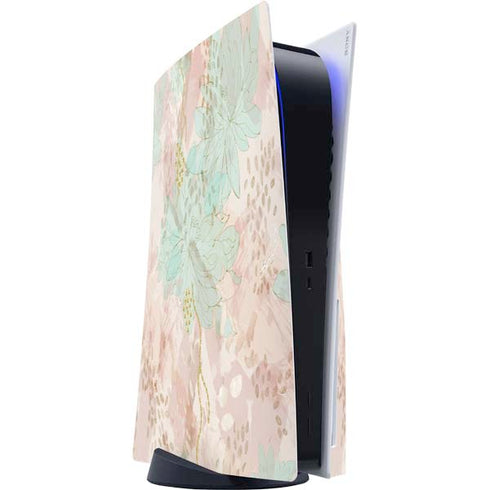 Floral Shadows PlayStation PS5 Skins