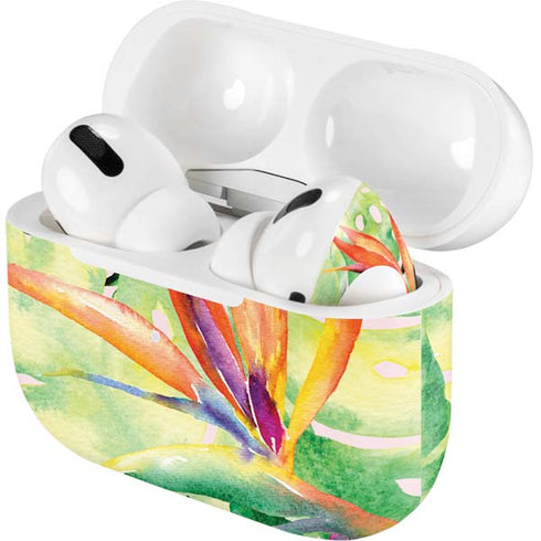 Floral Tropics AirPods Skins