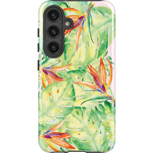 Floral Tropics Galaxy S25 Impact Case