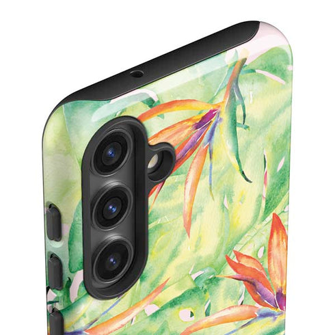 Floral Tropics Galaxy S25 Impact Case