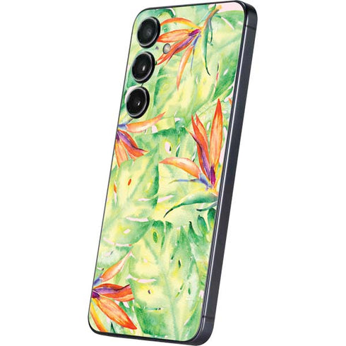 Floral Tropics Galaxy S25 Skin