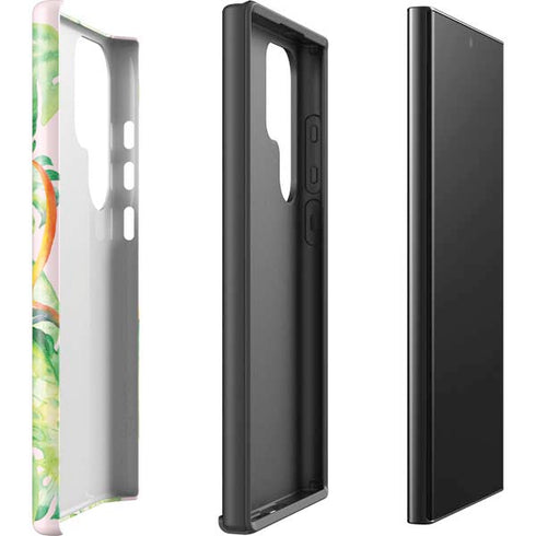 Floral Tropics Galaxy S25 Ultra Impact Case