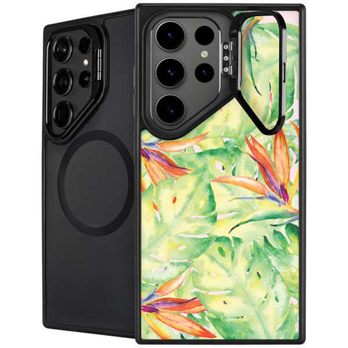 Floral Tropics Galaxy Cases