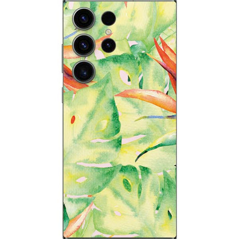 Floral Tropics Galaxy S25 Ultra Skin