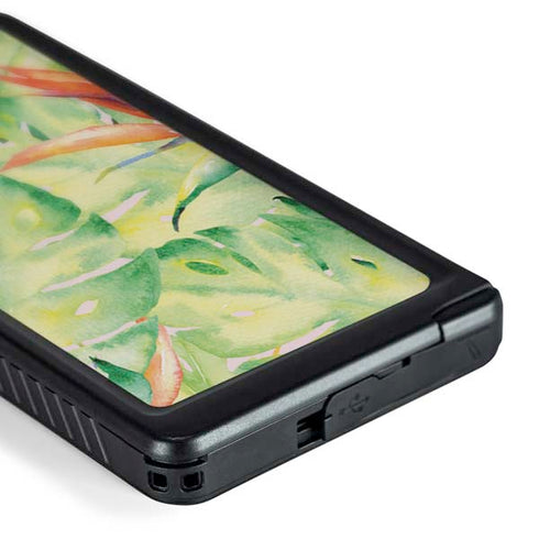 Floral Tropics Galaxy S24 Ultra Waterproof Case