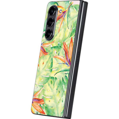 Floral Tropics Galaxy Z Fold5 5G Skin