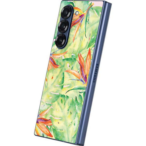 Floral Tropics Galaxy Z Fold6 Skin