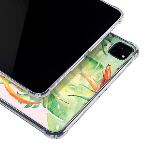 Floral Tropics iPad Pro 11in (2024) Clear Case