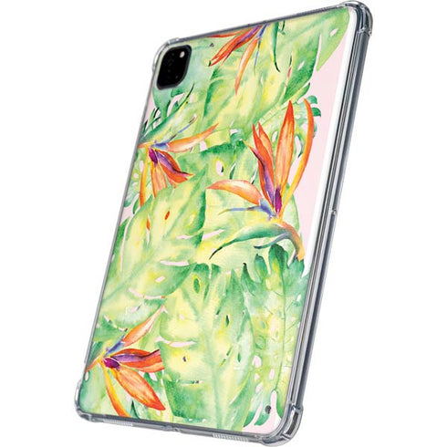Floral Tropics iPad Pro 11in (2024) Clear Case