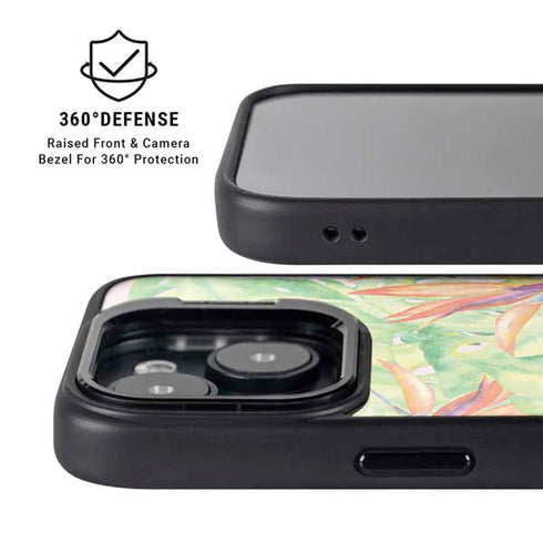 Floral Tropics iPhone 13 Kickstand Case