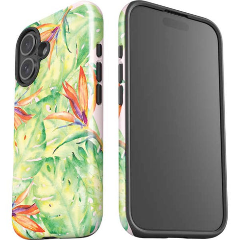 Floral Tropics iPhone 16 Impact Case