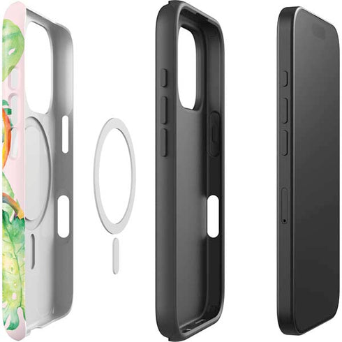 Floral Tropics iPhone 16 Pro Magsafe Impact Case