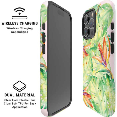 Floral Tropics iPhone 16 Pro Magsafe Impact Case