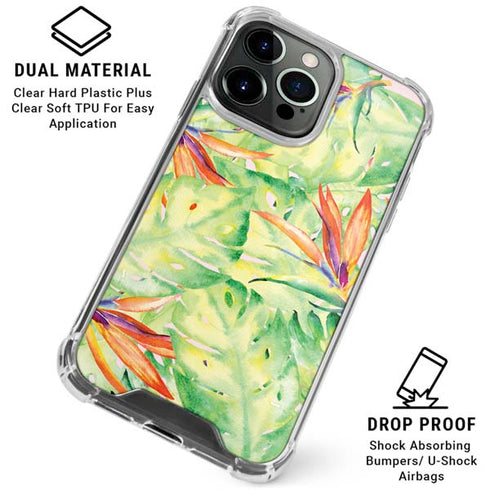 Floral Tropics iPhone 16 Pro Max Clear Case